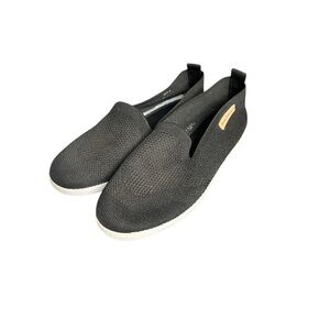 Elegant Black Mesh Slip-On Loafers for Men